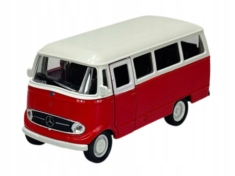 Welly Mercedes-Benz O 319 Bus 1:34 červenobílý